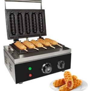 Electric 4 Slot Corn Stick Waffle Maker Machine