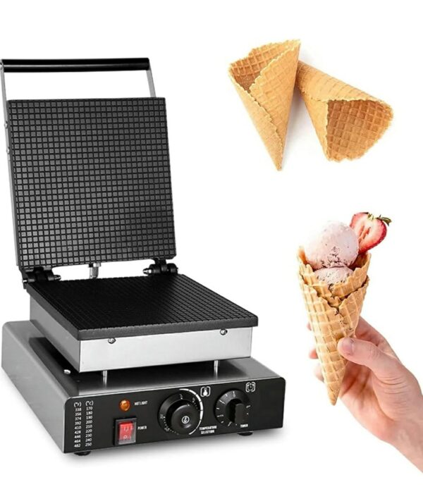 Square Waffle Cone Maker Machine