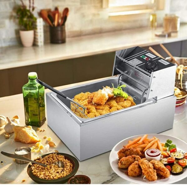 Electric 8 Litre single fryer