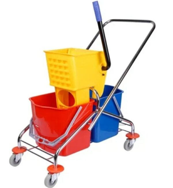 Bucket Mop Wringer Trolley