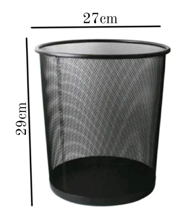 MS Metal Mesh Wastebins Dustbins Trash Cans (Size- MEDIUM