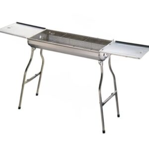 SS Foldable Rectangular BBQ Charcoal Grill