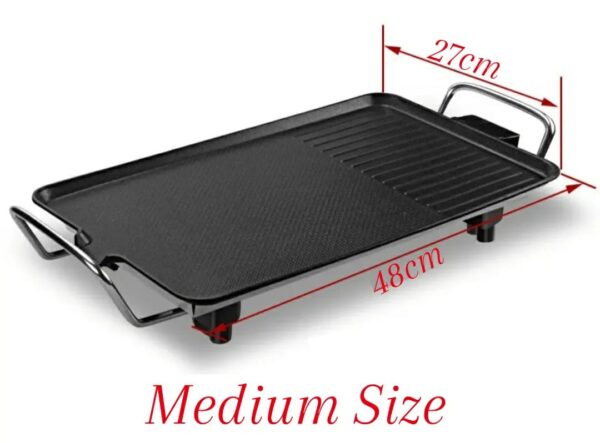 Electric Teflon Coated BBQ Grill ,edium