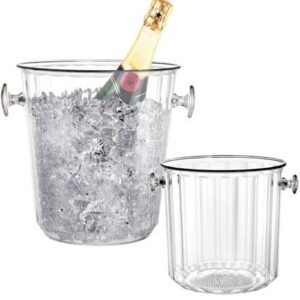 Cylindrical ICE Wine Bucket